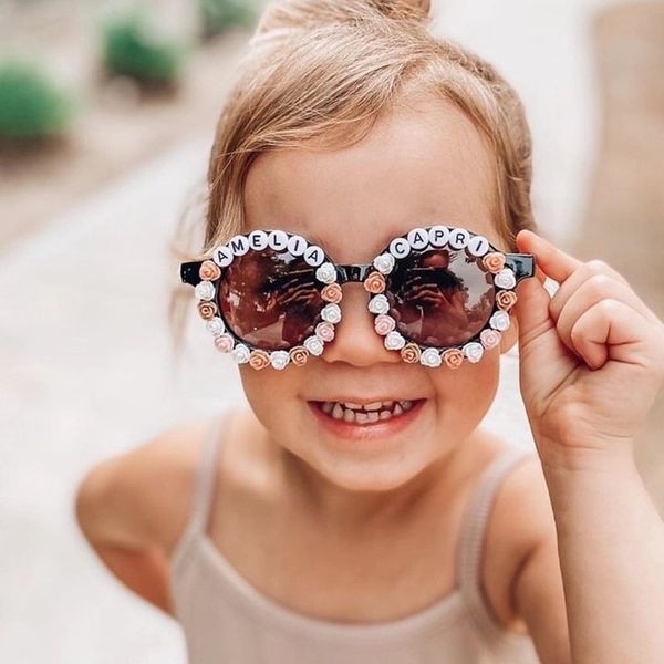 holiday gift support custom letters flower combination children sunglasses boys girls cute round baby glasses gafas 220623, White;black
holiday gift support custom letters flower combination children sunglasses boys girls cute round baby glasses gafas 220623, White;black
