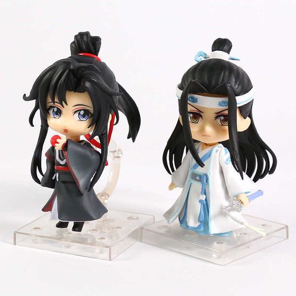 huiya01 wei wuxian 1068 lan wangji 1109 q version pvc action figure 10cm anime collection model toy doll gifts q0722
huiya01 wei wuxian 1068 lan wangji 1109 q version pvc action figure 10cm anime collection model toy doll gifts q0722