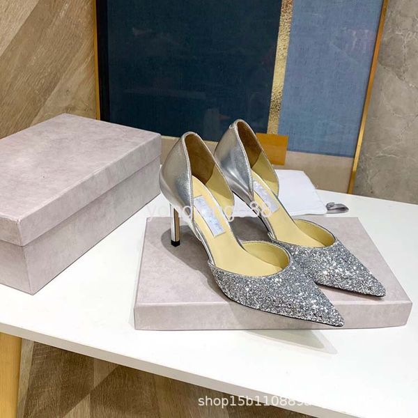 dress shoes spring and summer color matching hollow high heels real leather soles handmade pointed thin heel sequin wedding shoes banquet, Black
dress shoes spring and summer color matching hollow high heels real leather soles handmade pointed thin heel sequin wedding shoes banquet, Black