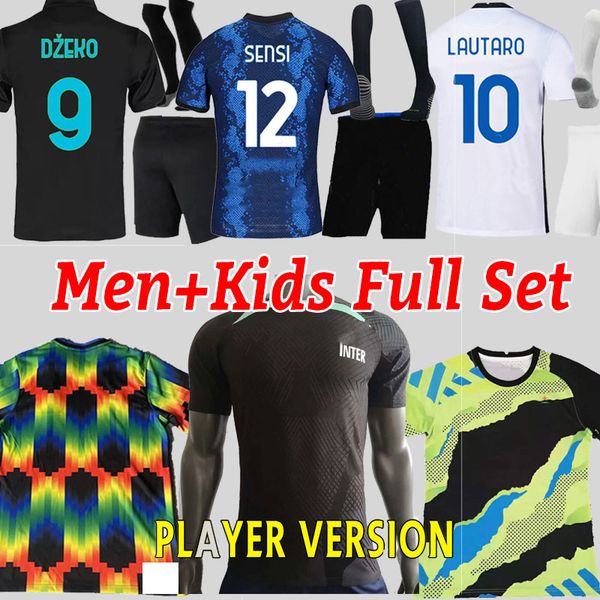 player soccer jersey inter lukaku milan lautaro eriksen alexis football shirt 2021 2022 uniforms men + kids kit socks full set kolarov d, Black;yellow
player soccer jersey inter lukaku milan lautaro eriksen alexis football shirt 2021 2022 uniforms men + kids kit socks full set kolarov d, Black;yellow