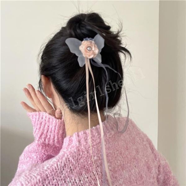 fashion transparent matt butterfly hair claw clips women girls ribbon solid clamp barrettes ponytail holder hair accessorie, Slivery;white
fashion transparent matt butterfly hair claw clips women girls ribbon solid clamp barrettes ponytail holder hair accessorie, Slivery;white