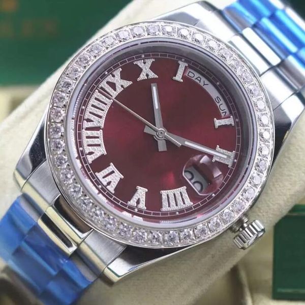 luxury designer's latest fashion automatic mechanical watch three-dimensional literal size 41mm sapphire glass waterproof function chri, Slivery;brown
luxury designer's latest fashion automatic mechanical watch three-dimensional literal size 41mm sapphire glass waterproof function chri, Slivery;brown