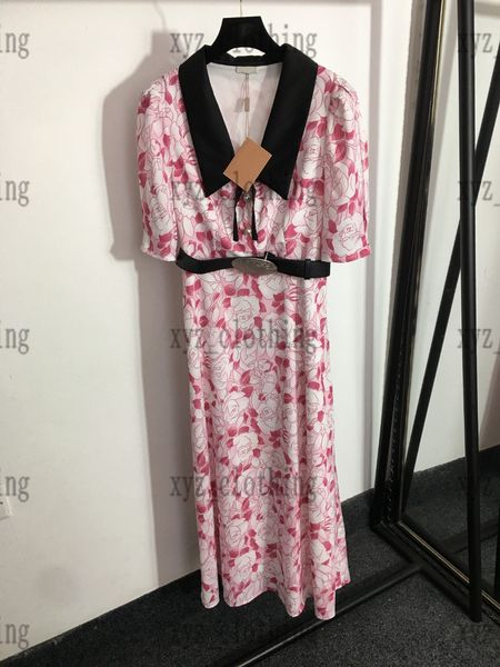 2022ss brand fashion pink women long dresses desdigner elegant print belt waist skirts long-sleeve lapel short sleeves dress simple and eleg, Black;gray
2022ss brand fashion pink women long dresses desdigner elegant print belt waist skirts long-sleeve lapel short sleeves dress simple and eleg, Black;gray