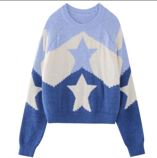 509 2022 summer kint short sleeve crew neck brand same style sweater pullover blue luxury womens clothes weikey, White;black
509 2022 summer kint short sleeve crew neck brand same style sweater pullover blue luxury womens clothes weikey, White;black