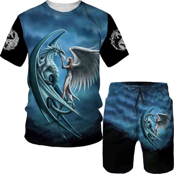 summer man sets men's clothing 2022 dragon 3d print t shirt set tracksuit shorts sports short sleeve suit oversized, Gray
summer man sets men's clothing 2022 dragon 3d print t shirt set tracksuit shorts sports short sleeve suit oversized, Gray