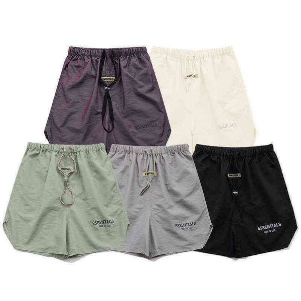 fashion brand god essentials high street nylon pants reflective men's and women's sports casual shorts summer comfortable versatil, White;black
fashion brand god essentials high street nylon pants reflective men's and women's sports casual shorts summer comfortable versatil, White;black