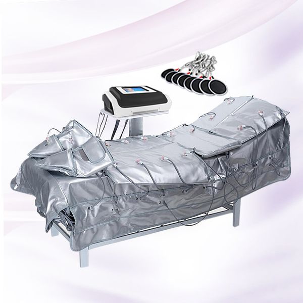 3 in 1 air pressure slimming machine with far infrared light lymph drainage machine pressotherapy detox slim equipment electric muscle stimu
3 in 1 air pressure slimming machine with far infrared light lymph drainage machine pressotherapy detox slim equipment electric muscle stimu