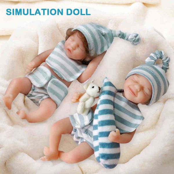 reborn dolls 6 inches full body reborn dolls lifelike preschool activities toy silicone mini sleeping baby dolls children gift aa220325
reborn dolls 6 inches full body reborn dolls lifelike preschool activities toy silicone mini sleeping baby dolls children gift aa220325