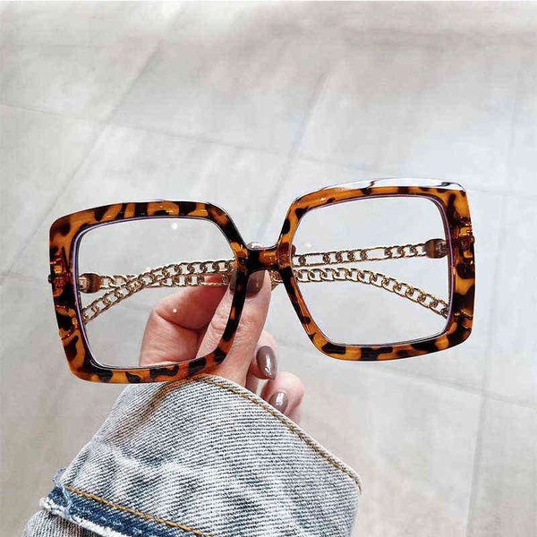 sunglasses leopard square oversized glasses frame for women vintage transparent anti-blue light eyeglasses big eyewear elegant 220321, White;black
sunglasses leopard square oversized glasses frame for women vintage transparent anti-blue light eyeglasses big eyewear elegant 220321, White;black