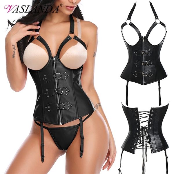 bustiers corsets leather steampunk underbust with garters belt lace up boned lingerie set nightwear 220524
bustiers corsets leather steampunk underbust with garters belt lace up boned lingerie set nightwear 220524