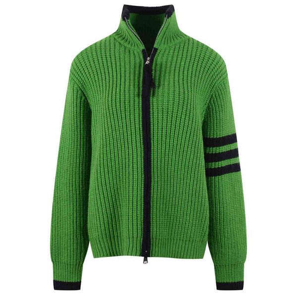 women's knits tees autumn fashion western style double zipper long sleeve color matching cardigan women's simple striped knitted s, White
women's knits tees autumn fashion western style double zipper long sleeve color matching cardigan women's simple striped knitted s, White