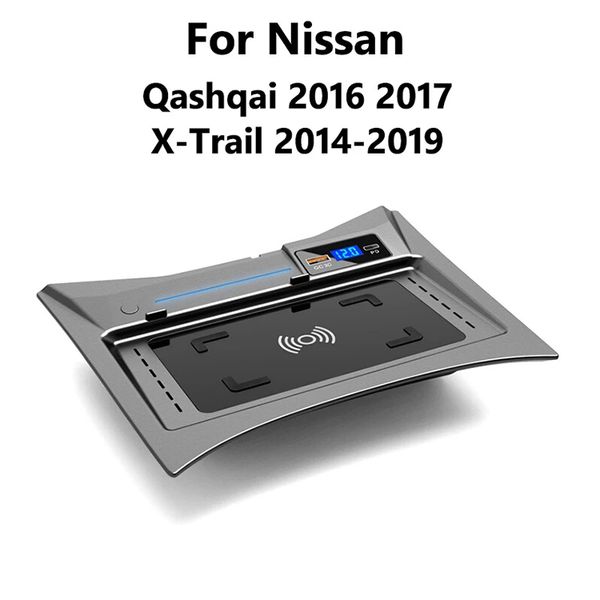 for nissan x-trail xtrail x trail 2014-2019 qashqai 2016 2017 car 15w wireless charger auto cigarette lighter installation 12v
for nissan x-trail xtrail x trail 2014-2019 qashqai 2016 2017 car 15w wireless charger auto cigarette lighter installation 12v
