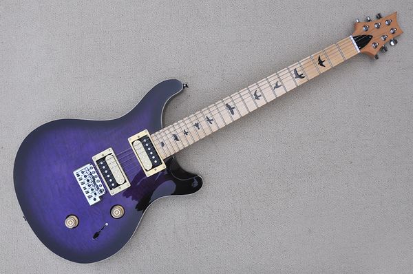 factory custom purple electric guitar with quilted maple veneer chrome hardware hh pickups birds fret inlay rosewood fretboard can be custom
factory custom purple electric guitar with quilted maple veneer chrome hardware hh pickups birds fret inlay rosewood fretboard can be custom