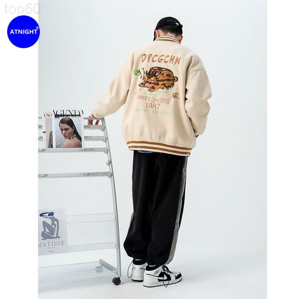 men's jackets designer atn menswear 2021 spring new tricolor embroidered men's jacket junior student baseball uniform xwtx2022, Black;brown
men's jackets designer atn menswear 2021 spring new tricolor embroidered men's jacket junior student baseball uniform xwtx2022, Black;brown