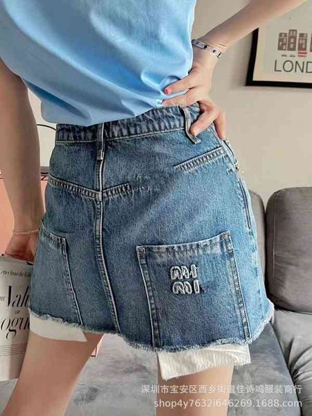 skirts nanyou miu denim skirt blue three-dimensional letters shorts pocket white skirt girl style yu3r, Black
skirts nanyou miu denim skirt blue three-dimensional letters shorts pocket white skirt girl style yu3r, Black