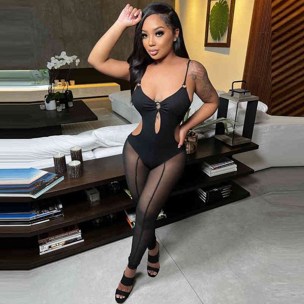 2022 women's dresses summer new ins mesh splicing perspective jumpsuit club party mini dress, Black;white
2022 women's dresses summer new ins mesh splicing perspective jumpsuit club party mini dress, Black;white