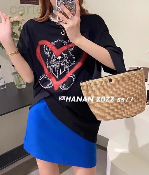 women's t-shirt designer 22 spring and summer new minority bear print children's fun youth aging love tracing embellishment sweet, White
women's t-shirt designer 22 spring and summer new minority bear print children's fun youth aging love tracing embellishment sweet, White