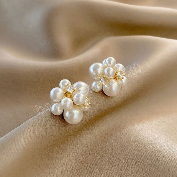 elegant romantic fireworks pearl stud earrings for woman korean fashion jewelry party girl's lady temperament accessories, Golden;silver
elegant romantic fireworks pearl stud earrings for woman korean fashion jewelry party girl's lady temperament accessories, Golden;silver