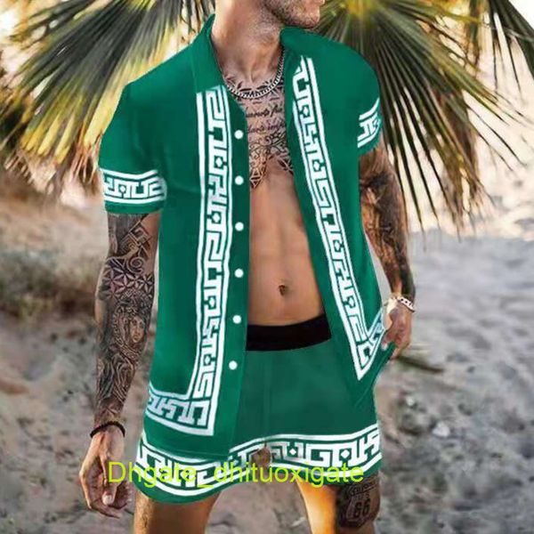 men's summer casual shirts luxury men tracksuits hawaiian sets printing short sleeve button shirt fashion beach shorts tees streetwear, White;black
men's summer casual shirts luxury men tracksuits hawaiian sets printing short sleeve button shirt fashion beach shorts tees streetwear, White;black