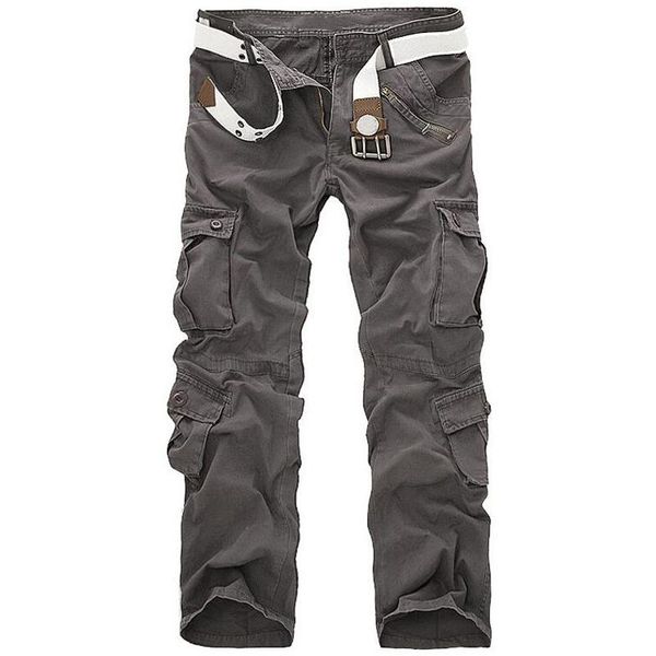 men's pants army tactical multi-pocket cotton cargo men loose green casual trousers plus size 28-44, Black
men's pants army tactical multi-pocket cotton cargo men loose green casual trousers plus size 28-44, Black