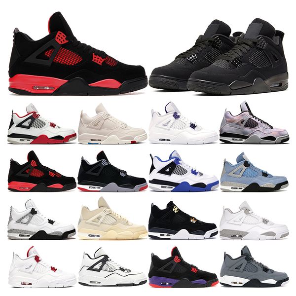 basketball shoes 4 for men women 4s black cat fire red thunder sail white cement purple metallic midnight navy with mens trainers sports sne
basketball shoes 4 for men women 4s black cat fire red thunder sail white cement purple metallic midnight navy with mens trainers sports sne