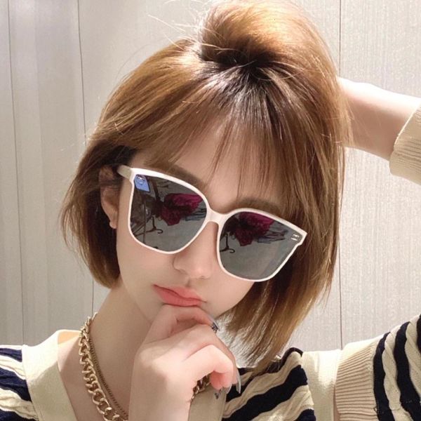 designer sunglasses xiaoxiang family sunglass women's net red same type ins tawny milky white sunglass large face thin ch3869, White;black
designer sunglasses xiaoxiang family sunglass women's net red same type ins tawny milky white sunglass large face thin ch3869, White;black