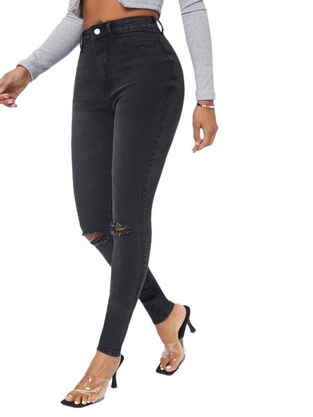 sxy high waist ripped skinny jeans m16p#, Blue
sxy high waist ripped skinny jeans m16p#, Blue