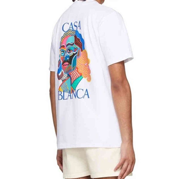 fashion mens casablanca t shirt cotton crew neck graffiti color designer shirt portrait short sleeves women tshirts half, White;black
fashion mens casablanca t shirt cotton crew neck graffiti color designer shirt portrait short sleeves women tshirts half, White;black