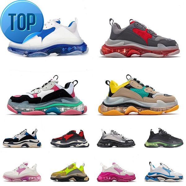 2022 luxurys designers shoes triple s sneakers track crystal bottoms platform paris 17fw casual dad women mens shoe sports runner trainers, Black
2022 luxurys designers shoes triple s sneakers track crystal bottoms platform paris 17fw casual dad women mens shoe sports runner trainers, Black