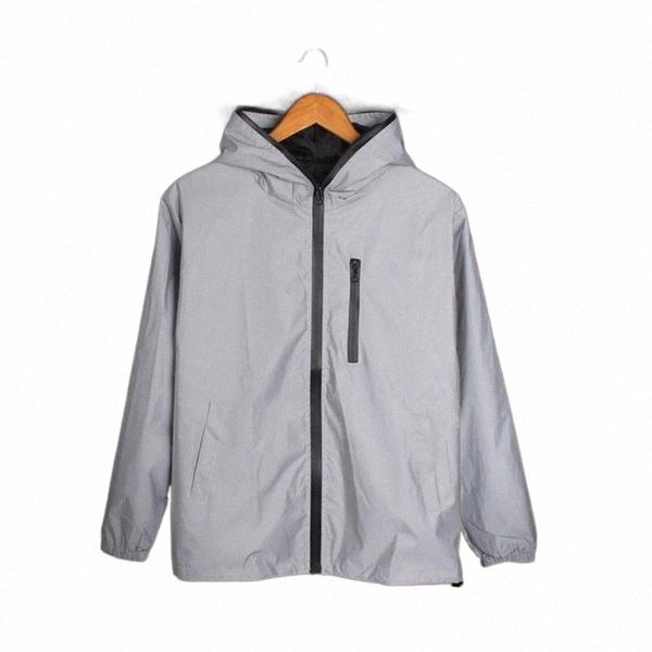 long sleeved reflective jacket men / women harajuku windbreaker jackets hooded hip-hop streetwear night shiny zipper coats men's 66my#, Black;brown
long sleeved reflective jacket men / women harajuku windbreaker jackets hooded hip-hop streetwear night shiny zipper coats men's 66my#, Black;brown