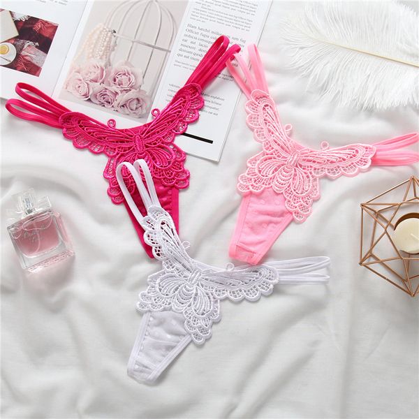 japanese panties female embroidery flower transparent temptation t-back hollow low waist t-shaped panties, Black;white
japanese panties female embroidery flower transparent temptation t-back hollow low waist t-shaped panties, Black;white