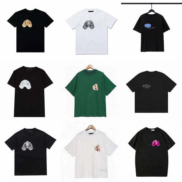 ummer mens womens designers t shirts for men s fashion bear luxurys letter embroidery tshirts clothing, White;black
ummer mens womens designers t shirts for men s fashion bear luxurys letter embroidery tshirts clothing, White;black