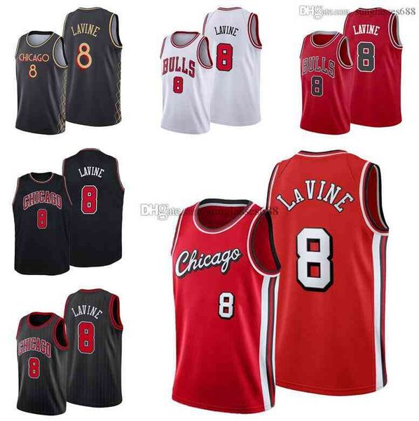 zach lavine jersey 2021-22 chicagocity jerseys men youth s- in stock, Black