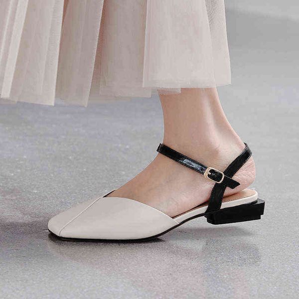 sandals comfortable women s genuine leather casual flat summer shoes for square toe pink beige mules 220427, Black
sandals comfortable women s genuine leather casual flat summer shoes for square toe pink beige mules 220427, Black