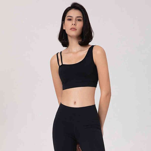 same yoga sports bra women's breathable quick drying fitness vest shockproof gathered single shoulder bag comfortable, Gray
same yoga sports bra women's breathable quick drying fitness vest shockproof gathered single shoulder bag comfortable, Gray
