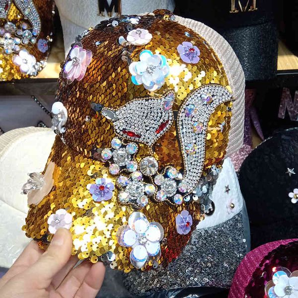 hats heavy duty cap women's summer diamond flower baseball korean fashion versatile sequin sunshade net hat, Blue;gray
hats heavy duty cap women's summer diamond flower baseball korean fashion versatile sequin sunshade net hat, Blue;gray