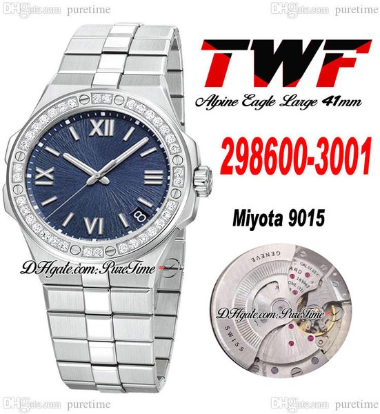 2022 alpine eagle large 298600-3002 miyota 9015 automatic mens watch diamonds bezel blue roman texturd dial stainless steel bracelet super e, Slivery;brown
2022 alpine eagle large 298600-3002 miyota 9015 automatic mens watch diamonds bezel blue roman texturd dial stainless steel bracelet super e, Slivery;brown