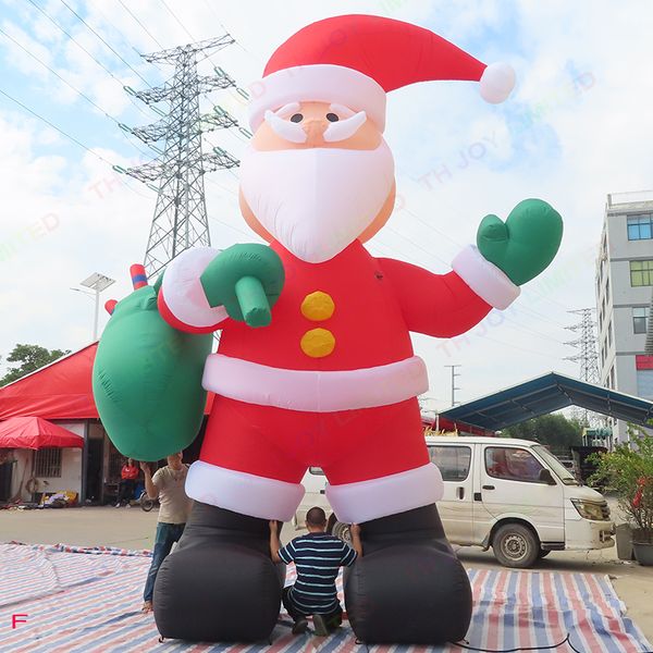 outdoor activities giant large inflatable santa claus with gift bag model for christmas festival playground decoration
outdoor activities giant large inflatable santa claus with gift bag model for christmas festival playground decoration