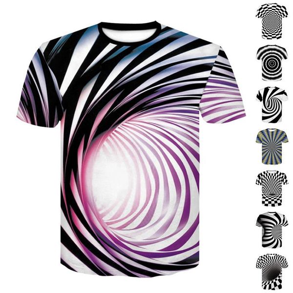 men's t-shirts ly men 3d optical illusion swirl print short sleeve tee t-shirt, White;black
men's t-shirts ly men 3d optical illusion swirl print short sleeve tee t-shirt, White;black