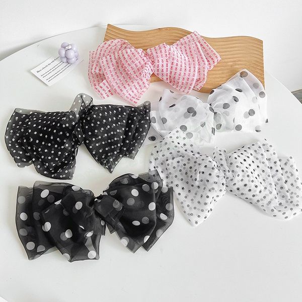 mutilple color satin chiffon big bow hair clips barrette women fashion letter dot print barrette hair accessories, Golden;silver
mutilple color satin chiffon big bow hair clips barrette women fashion letter dot print barrette hair accessories, Golden;silver
