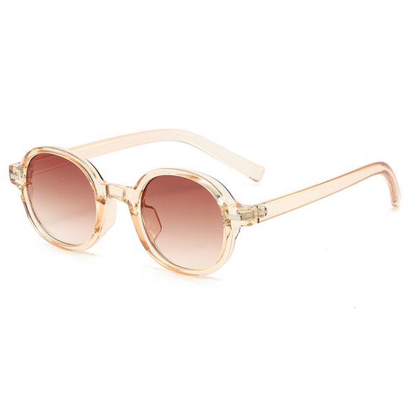 women's sunglasses men's fashion trend eyewear versatile retro champagne brown glasses, White;black
women's sunglasses men's fashion trend eyewear versatile retro champagne brown glasses, White;black