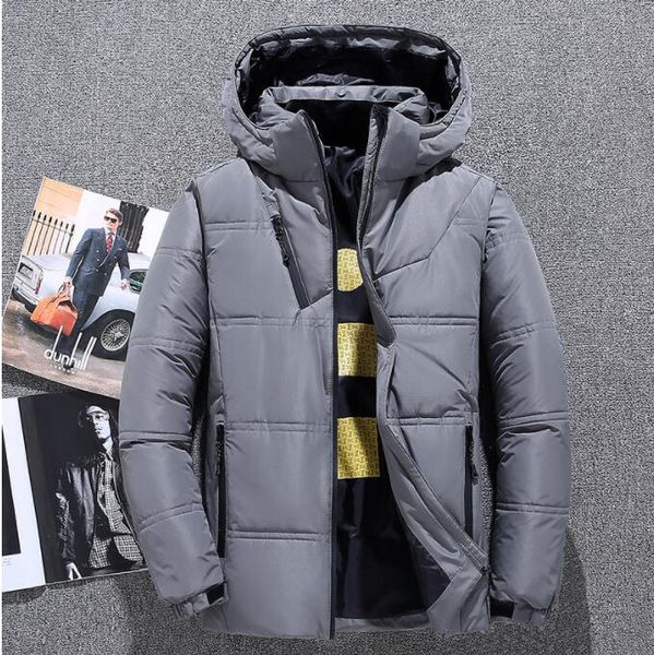 winter men down jackets veste homme outdoor jassen outerwear hooded hoodie fourrure manteau jacket coat hiver parka doudoune, Black
winter men down jackets veste homme outdoor jassen outerwear hooded hoodie fourrure manteau jacket coat hiver parka doudoune, Black