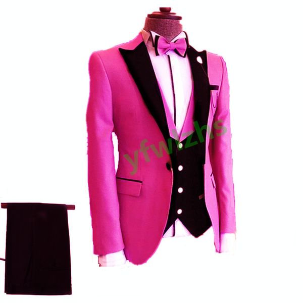 handsome one button groomsmen peak lapel groom tuxedos mens wedding dress man jacket blazer prom dinner suits jacket pants tie vest w898, Black;gray
handsome one button groomsmen peak lapel groom tuxedos mens wedding dress man jacket blazer prom dinner suits jacket pants tie vest w898, Black;gray