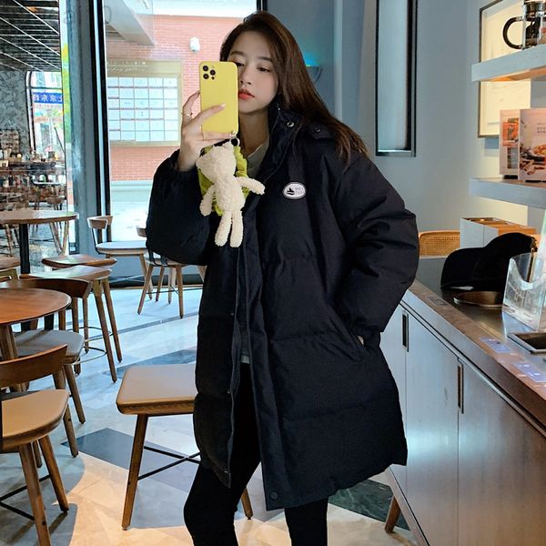 winter women's thick warm parka mid-length coat loose ladies clip casual gram cotton jacket korean hooded cotton jacket l220730, Black
winter women's thick warm parka mid-length coat loose ladies clip casual gram cotton jacket korean hooded cotton jacket l220730, Black