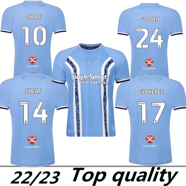 22 23 coventry city soccer jersey 2022 2023 home blue 10 o hare sheaf 17 gyokeres 24 godden 38 hamer men kids kit football shirts camiseta d, Black;yellow
22 23 coventry city soccer jersey 2022 2023 home blue 10 o hare sheaf 17 gyokeres 24 godden 38 hamer men kids kit football shirts camiseta d, Black;yellow