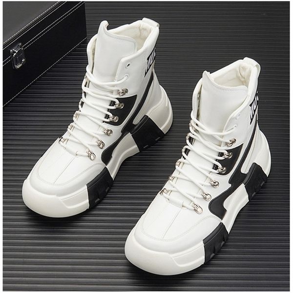 fashion trend men s shoes flat casual thick bottom ankle boots trainers zapatillas hombre 220812gx, Black
fashion trend men s shoes flat casual thick bottom ankle boots trainers zapatillas hombre 220812gx, Black