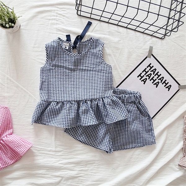 toddler girl clothes set girls summer outfits kids children fashion plaid sleeveless shorts 18m to 11 years 220525, White
toddler girl clothes set girls summer outfits kids children fashion plaid sleeveless shorts 18m to 11 years 220525, White