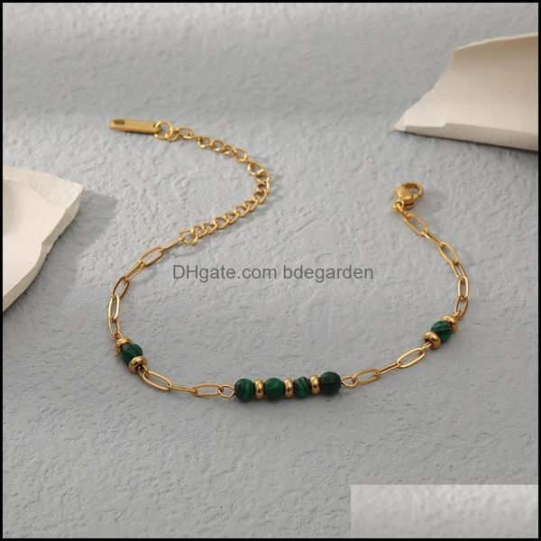 link chain bracelets jewelry link retro simple natural stone stainless steel ladies bracelet 18k real gold plated temperament g dhbpn, Black
link chain bracelets jewelry link retro simple natural stone stainless steel ladies bracelet 18k real gold plated temperament g dhbpn, Black