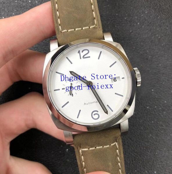 business watches for men watch men's automatic cal.9010 movement 1394 white sandwich frosted dial diver vs firenze leather vsf factory, Slivery;brown
business watches for men watch men's automatic cal.9010 movement 1394 white sandwich frosted dial diver vs firenze leather vsf factory, Slivery;brown