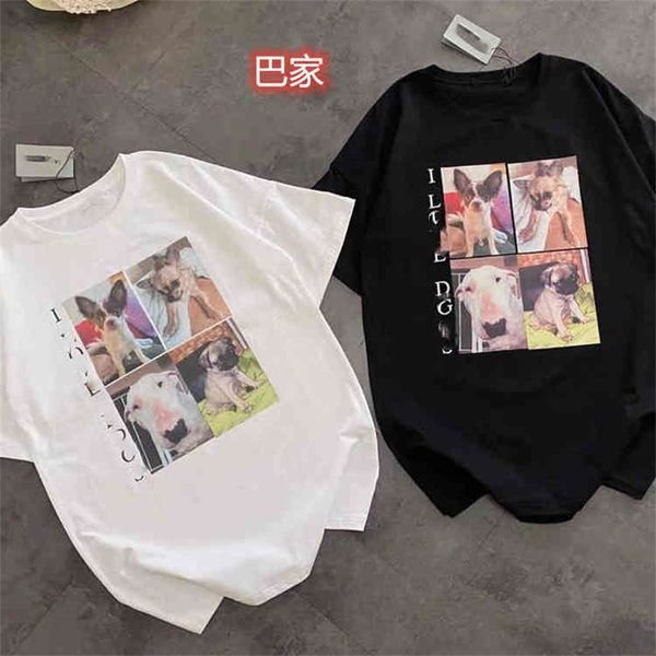 66% off new ba + summer fashion printed dog loose casual round neck short sleeve fashion t-shirt, White
66% off new ba + summer fashion printed dog loose casual round neck short sleeve fashion t-shirt, White